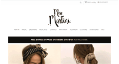 Desktop Screenshot of missmartini.com.au
